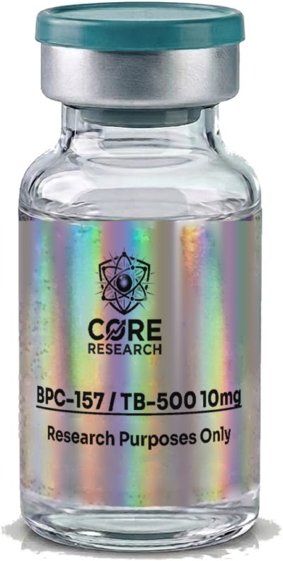 BPC-157 / TB-500 Refill 10mg vial with Core Research label, research use only